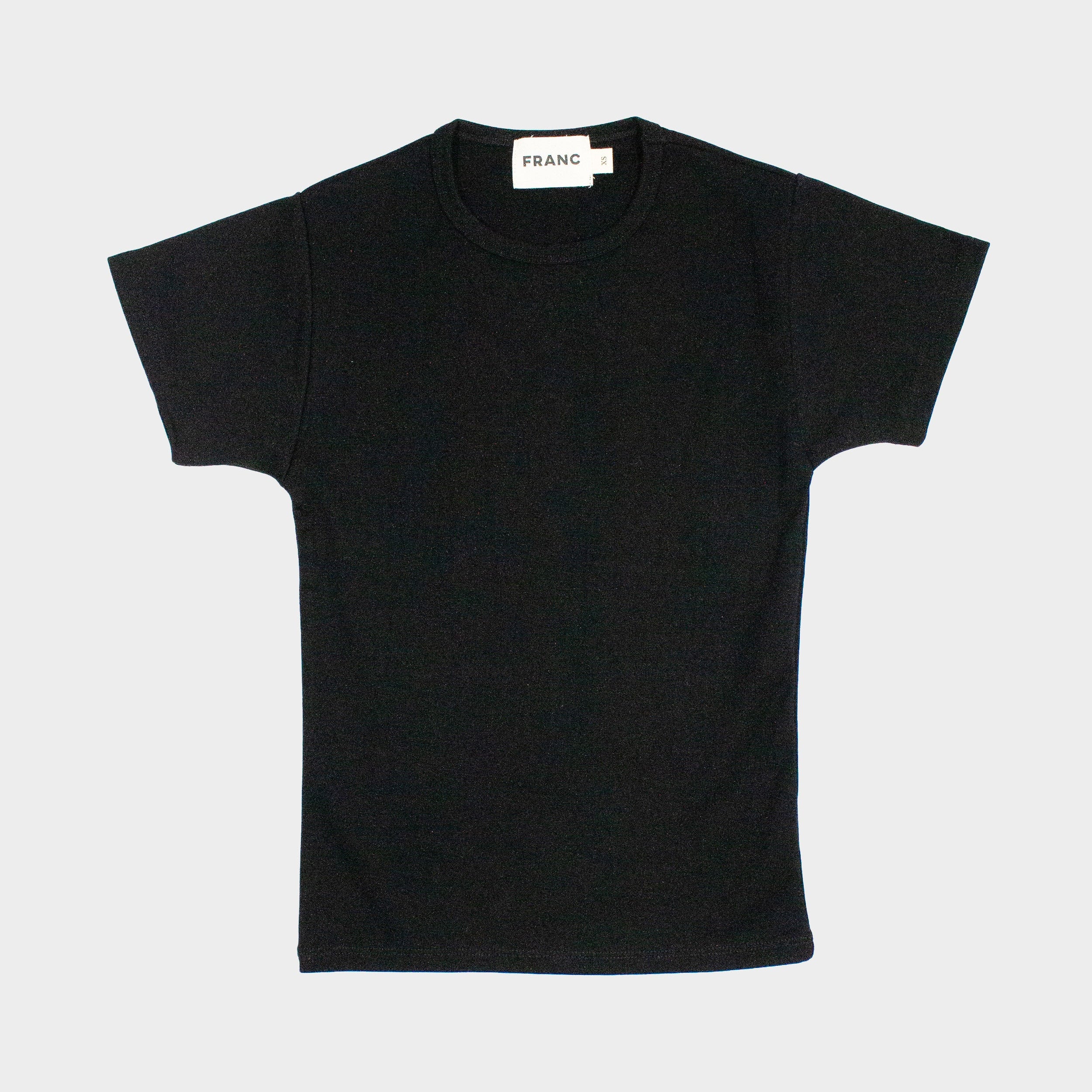 The Babe Tee in Black | FRANC Sustainable Clothing