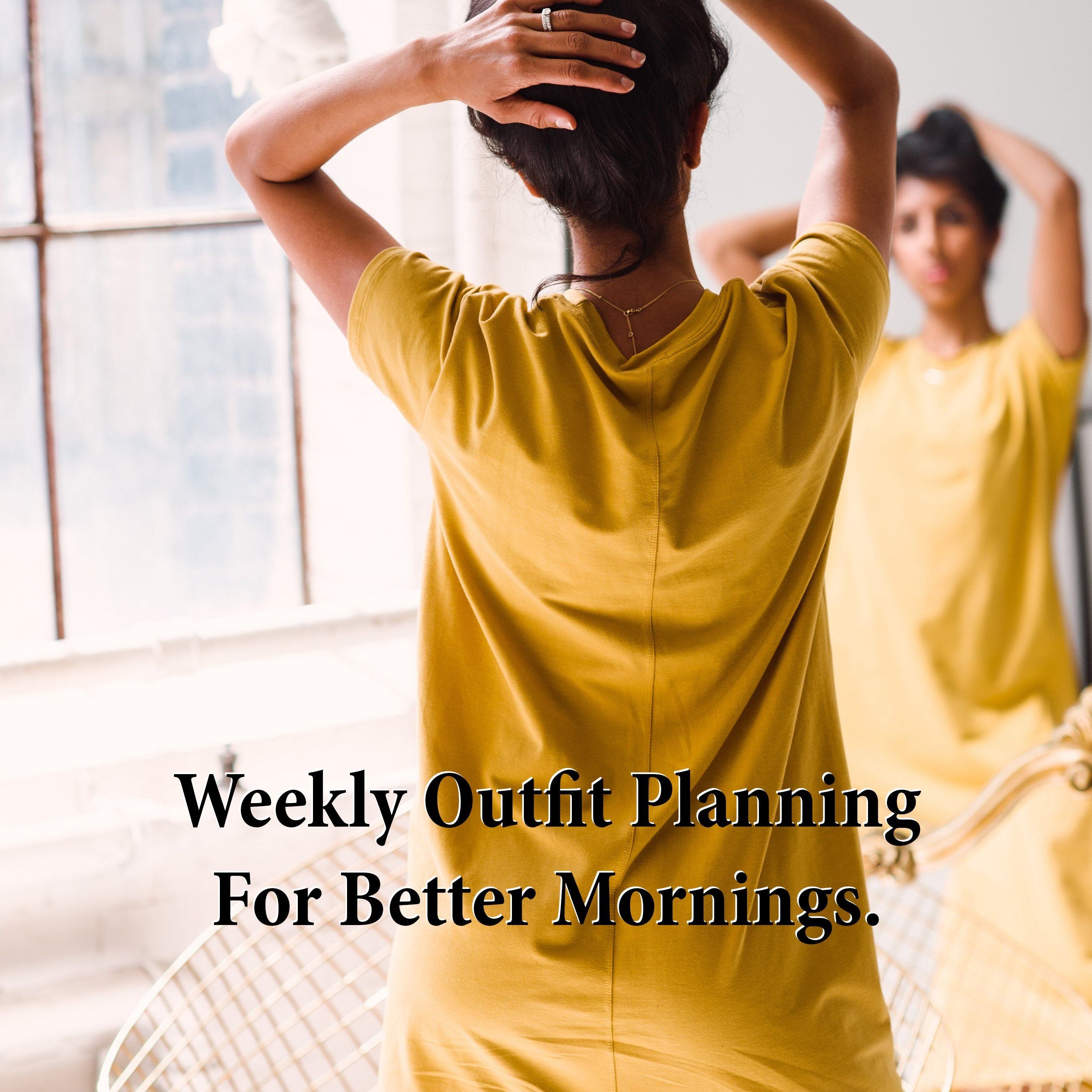 Outfit Planning For Better Weekday Mornings - FRANC
