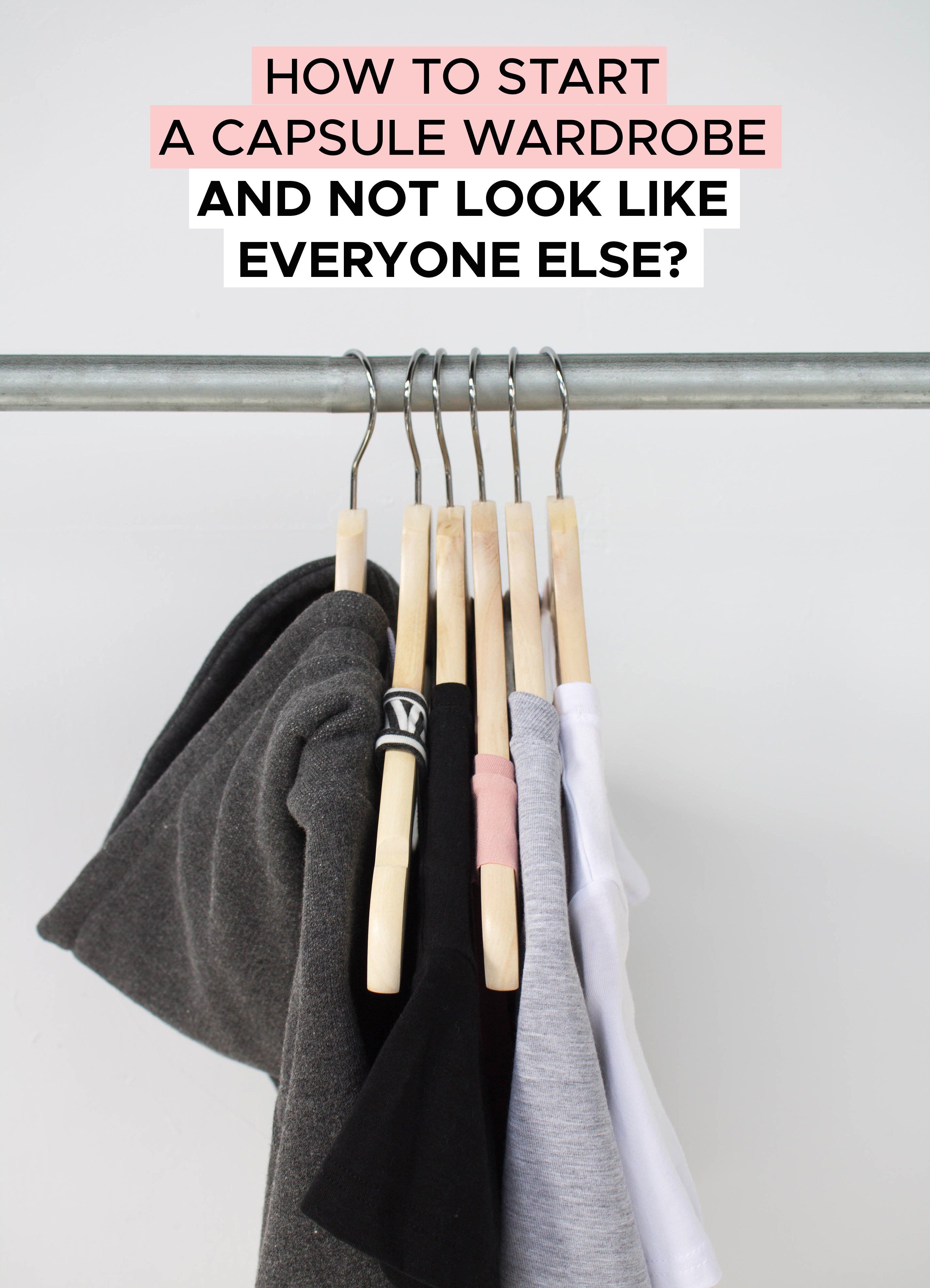 The Simple and Easy Way To Start A Capsule Wardrobe And Not Look Like Everyone Else - FRANC