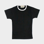 The Babe Tee in Black + White | FRANC Sustainable Clothing