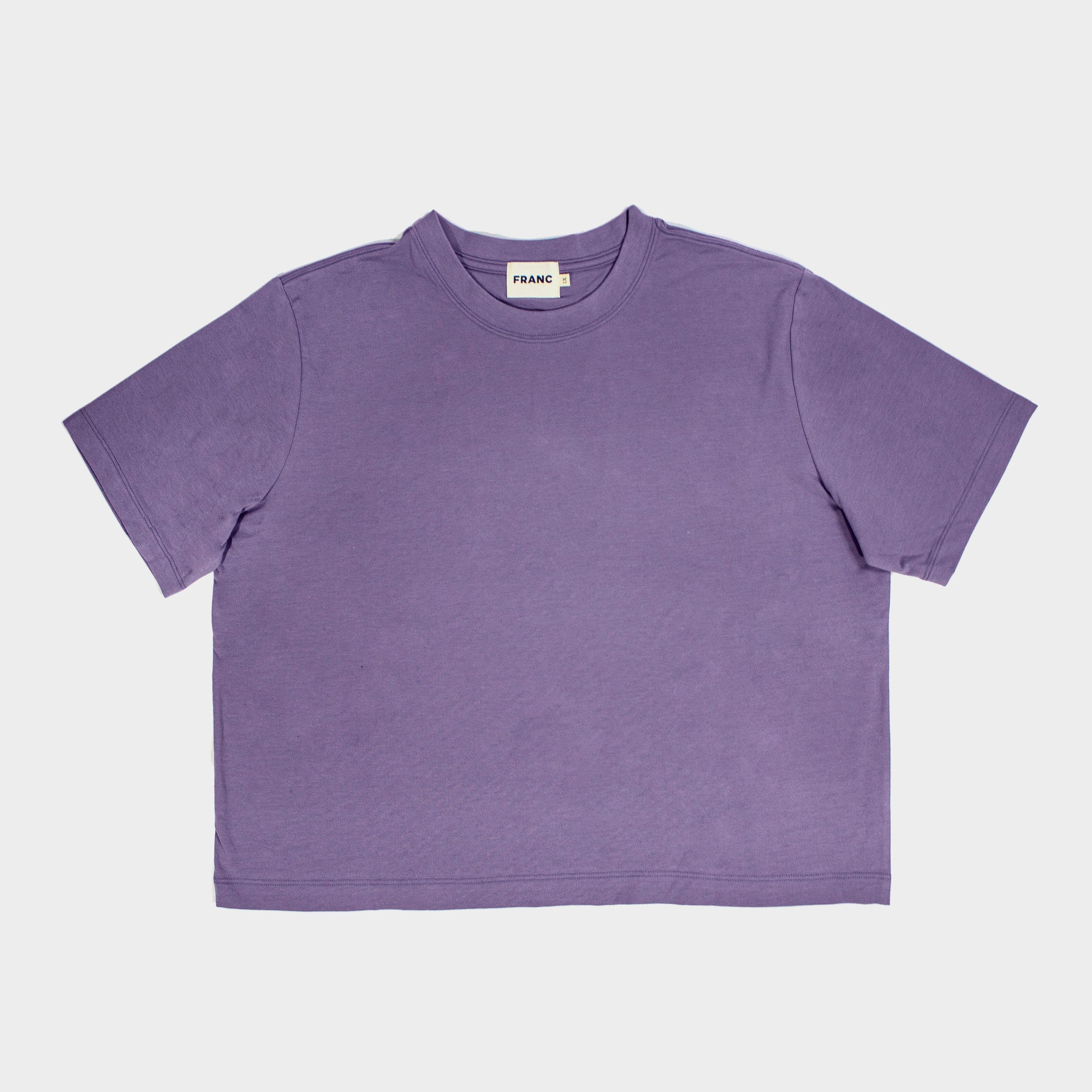 The Boxy Tee in Lavender | FRANC Sustainable Clothing