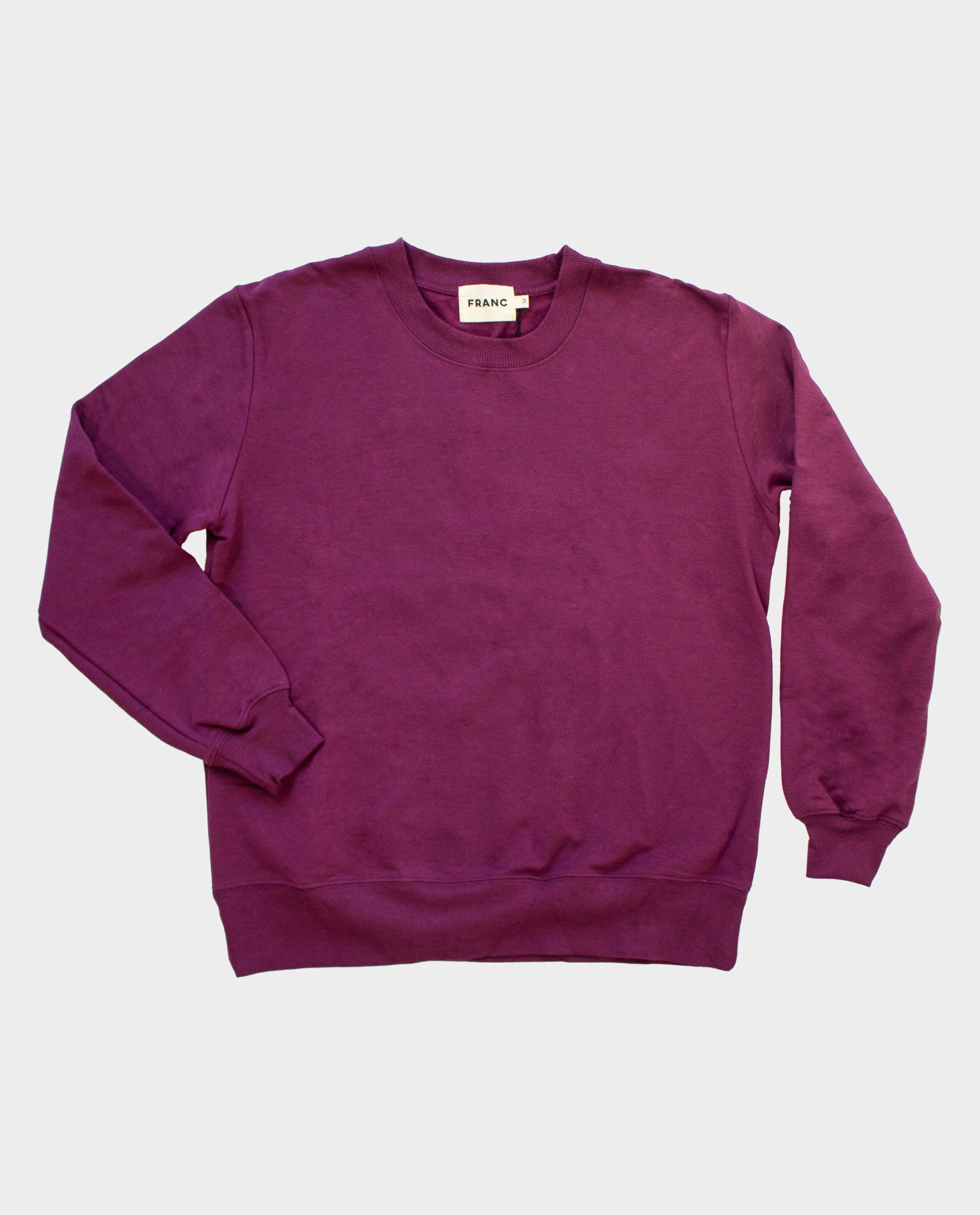 The Crewneck Sweatshirt in Poison | FRANC Sustainable Clothing