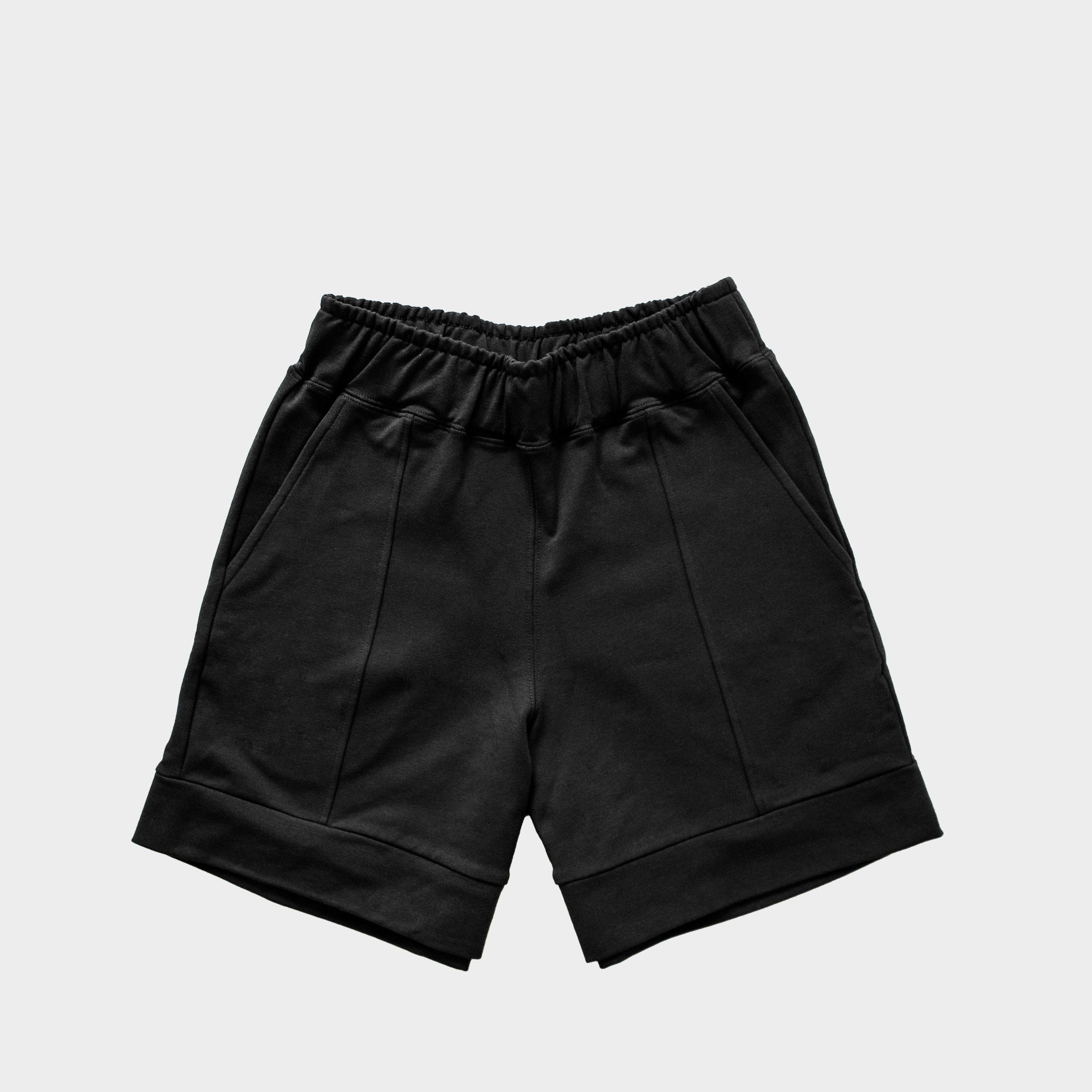 The Panel Short in Black | FRANC Sustainable Clothing