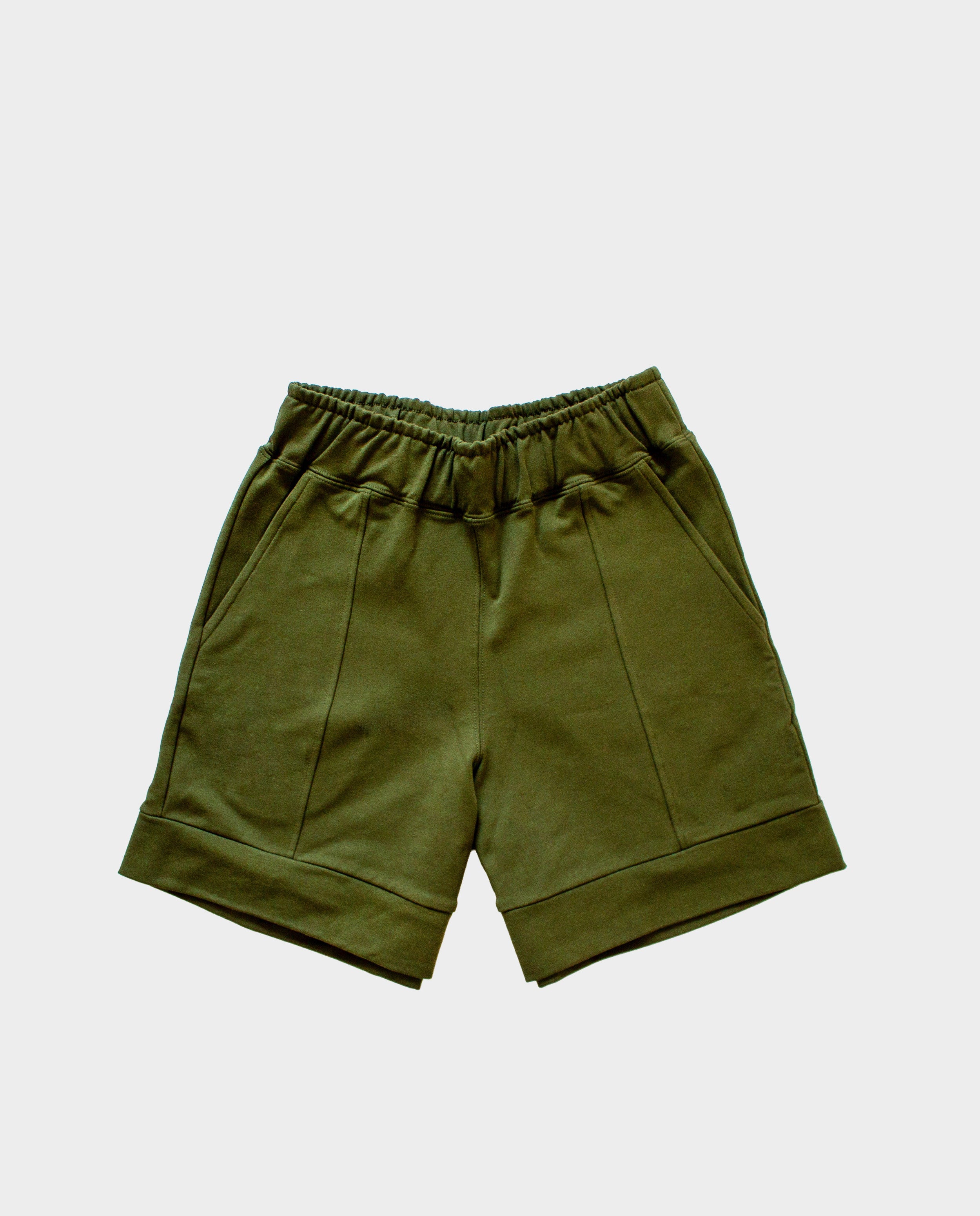 The Panel Short in Olive | FRANC Sustainable Clothing