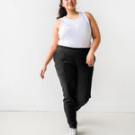 The Trouser Sweatpant in Black | FRANC Sustainable Clothing