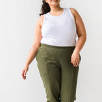 The Tuckable Rib Tank in White | FRANC Sustainable Clothing
