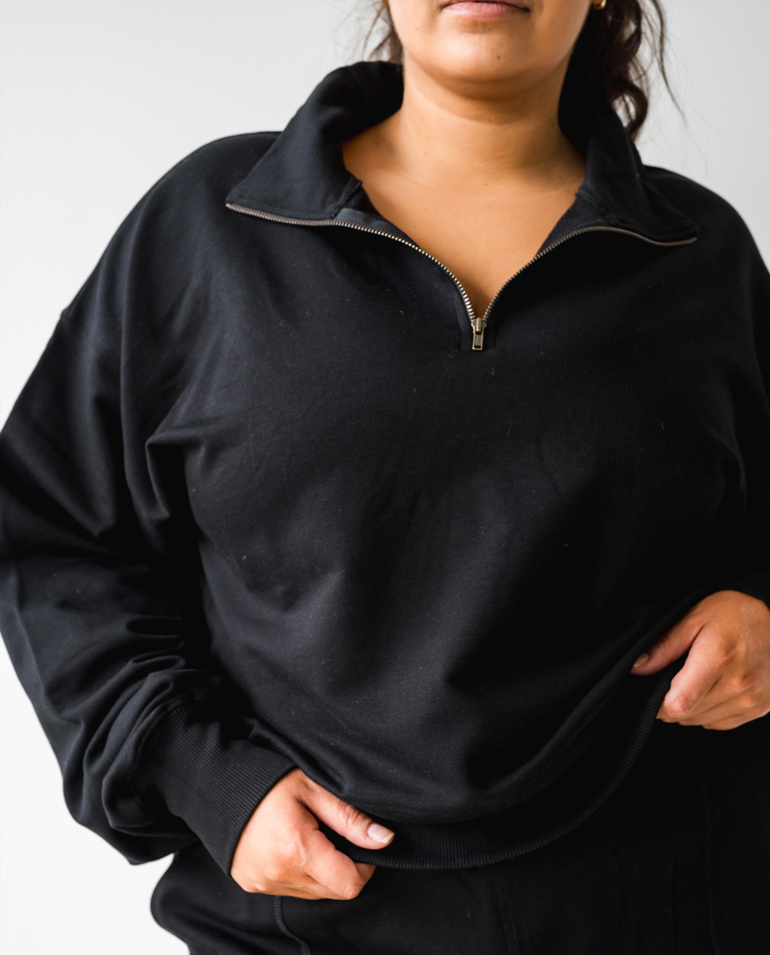 The 1/4 Zip Sweatshirt | FRANC Sustainable Clothing