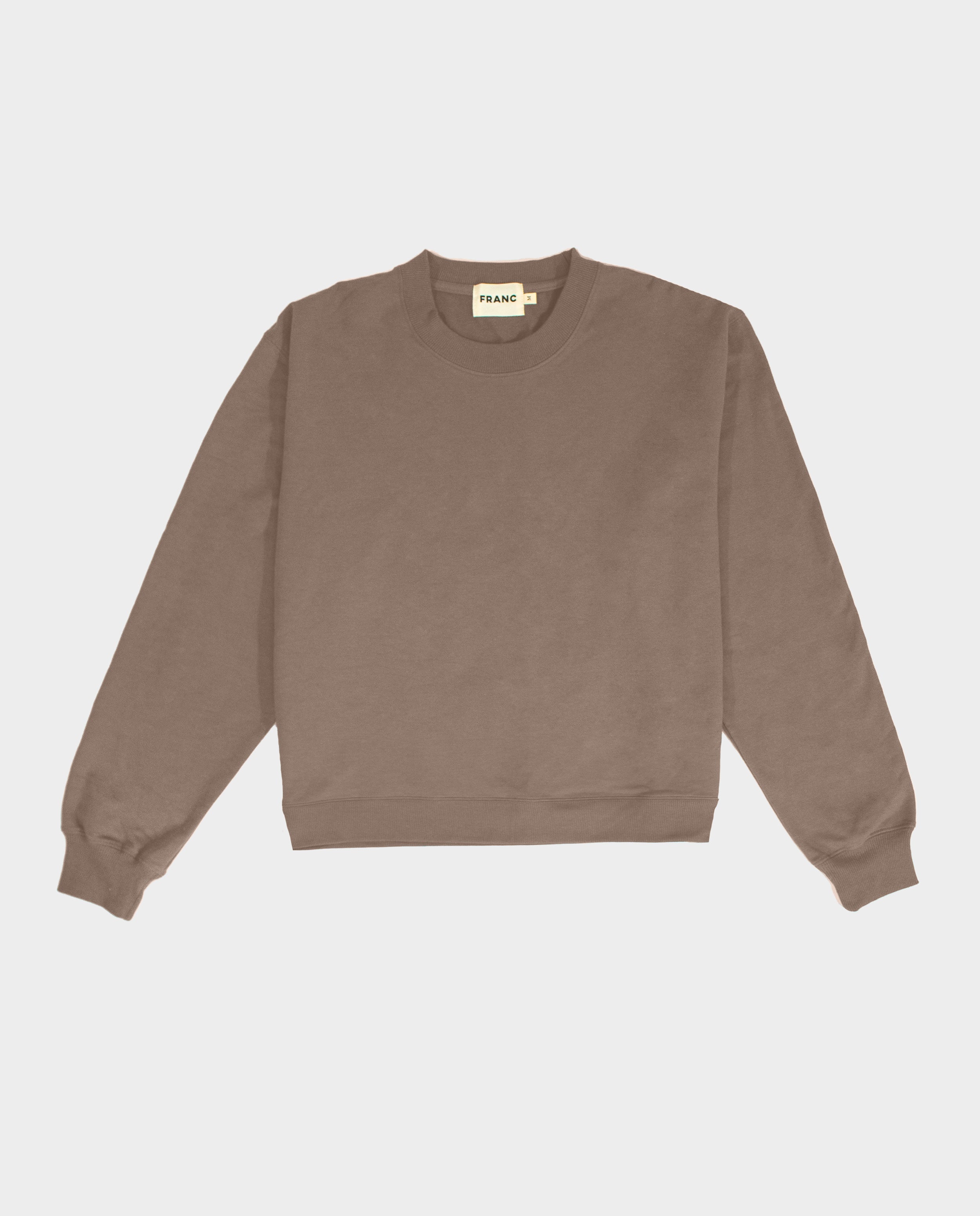 The Cropped Crew Sweatshirt | FRANC Sustainable Clothing