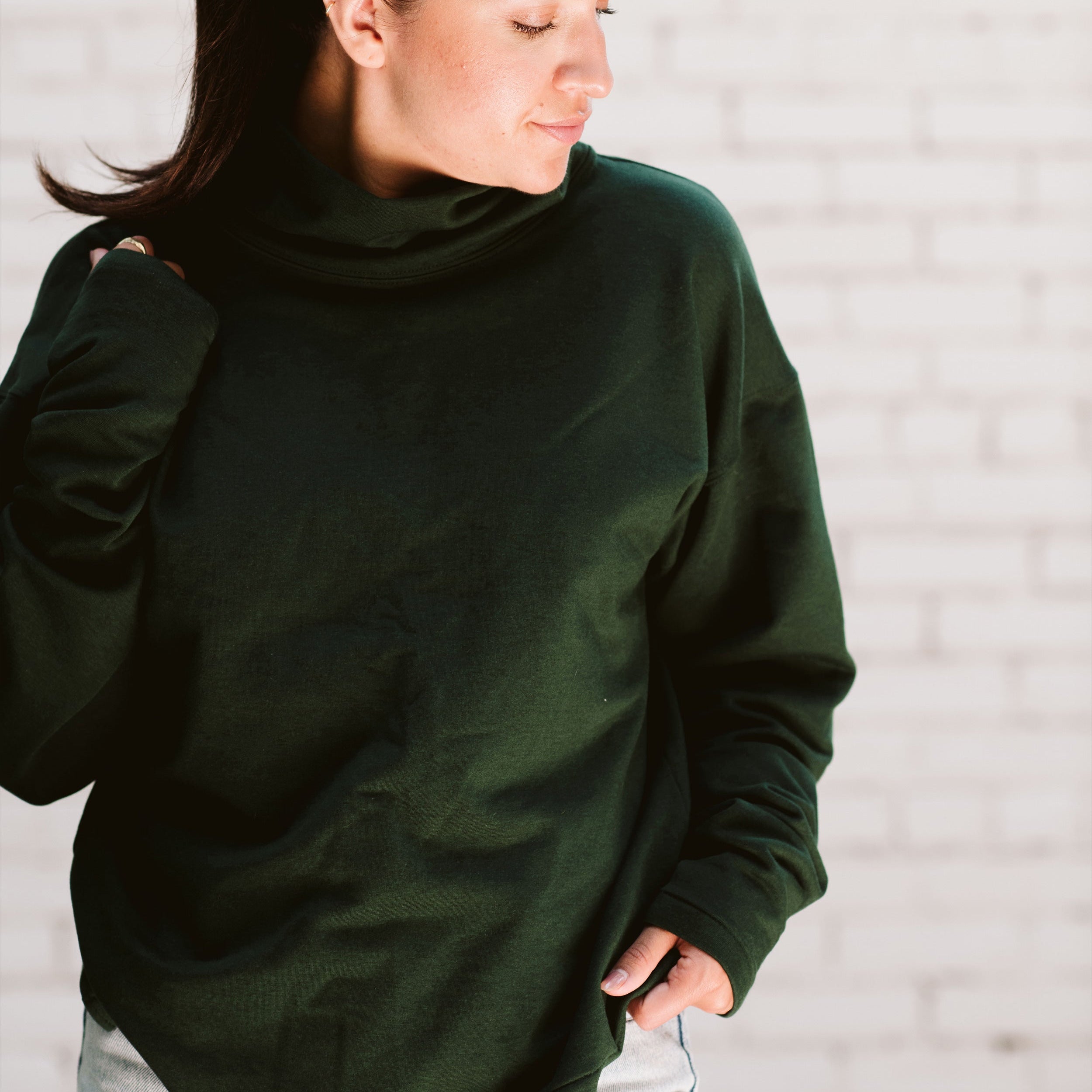 The Funnelneck Sweatshirt | FRANC Sustainable Clothing