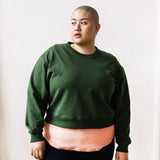 The Lightweight Cropped Crew Sweatshirt | FRANC Sustainable Clothing