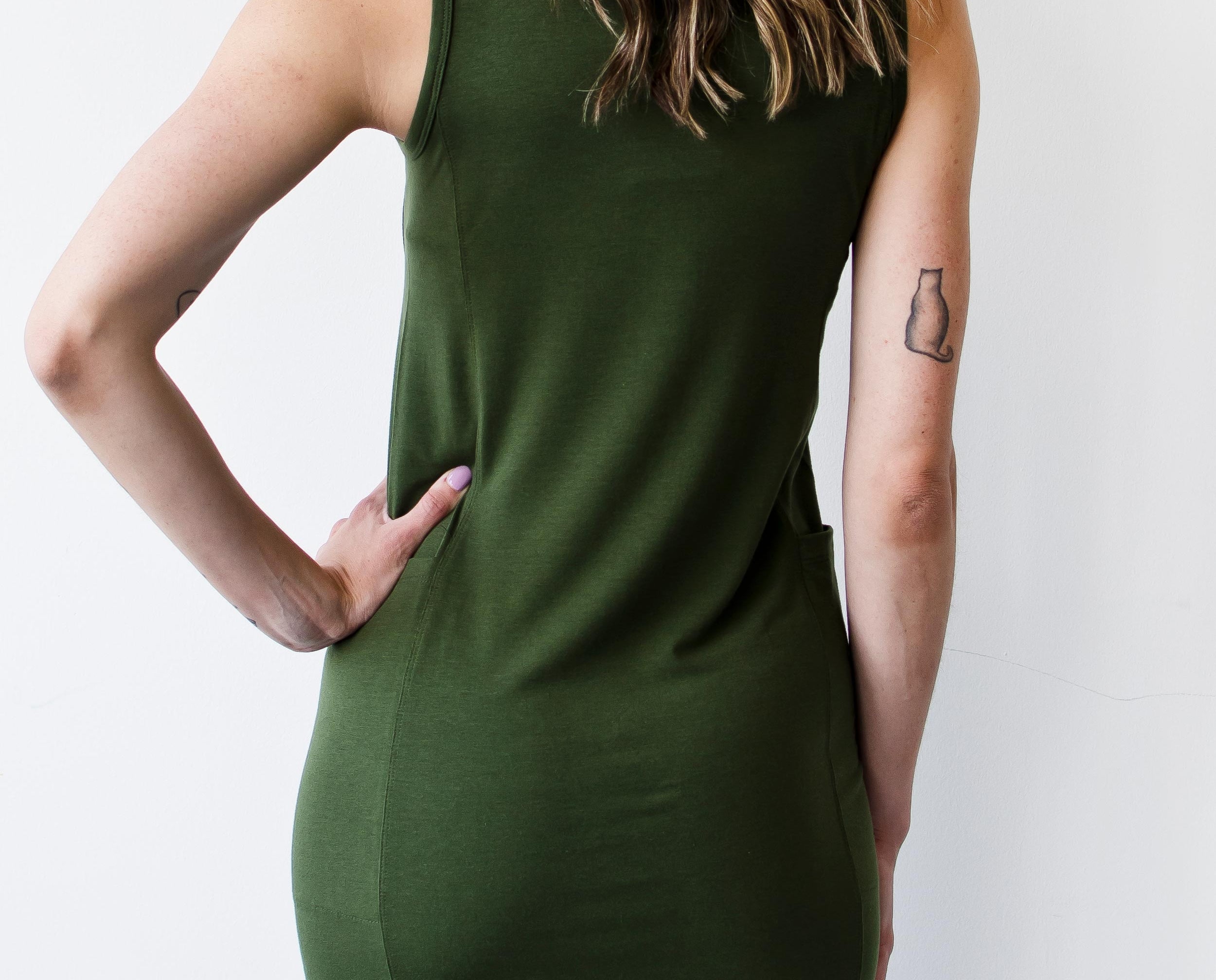 The Panel Tank Dress | FRANC Sustainable Clothing
