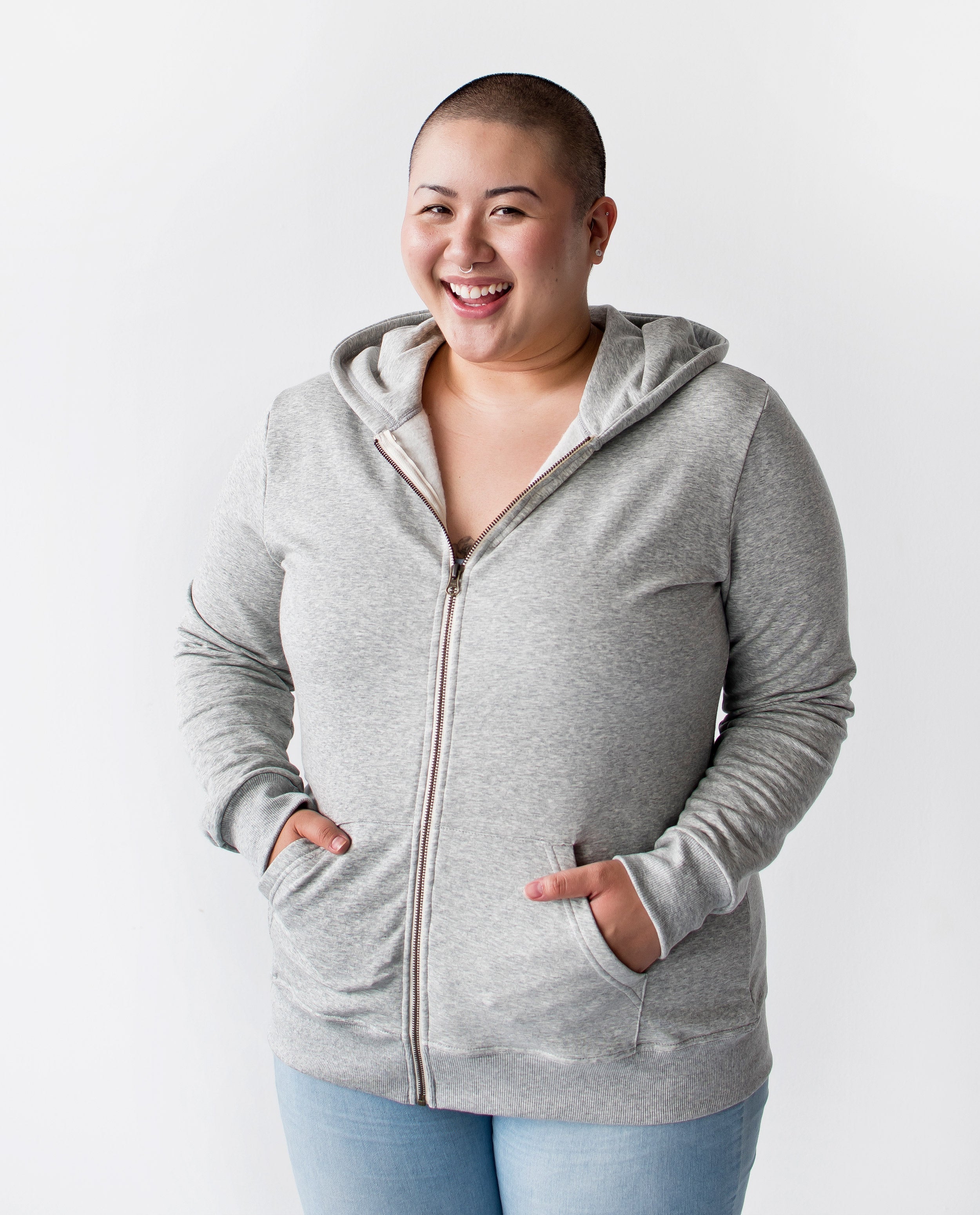The Zip-Up Hoodie | FRANC Sustainable Clothing
